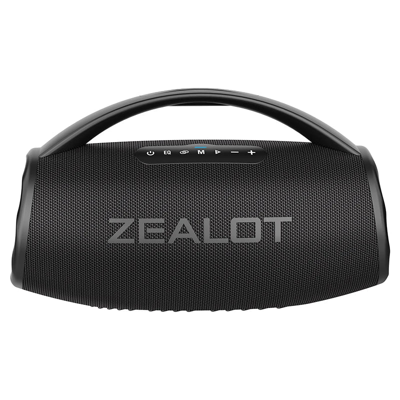 ZEALOT-S97 80W Bluetooth Speaker Powerful Wireless Speaker with Portable Handle, for Party, Camping，RGB colorful light