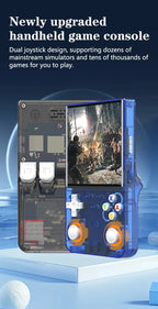 R36Ultra 4.0-inch Retro Handheld Game Console 128GB Portable Video Player Open-Source Linux System for Gaming