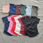 Women's 1DF-LO 1YNE-GO Compression Workout T-Shirt  Slim Fit Athletic Tee  Impact Short Sleeve Top  Women's sports shorts