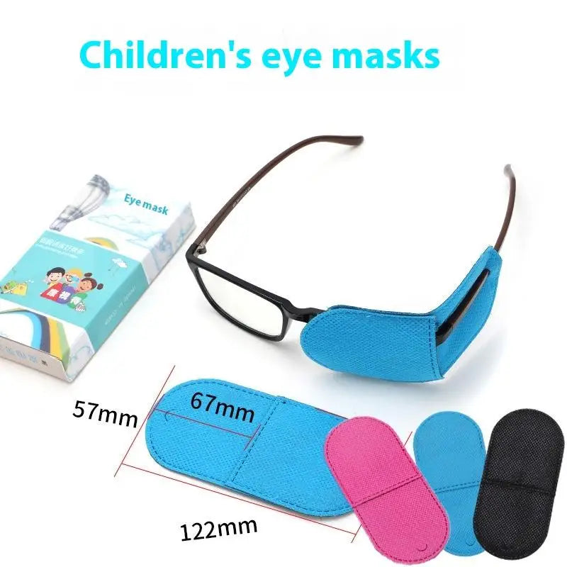 6PCS Eye Patch Kawaii Cute Diy Daily Use Amblyopia Eyeglasses Patches Eyeshade Kid Strabismus Treatment Vision Care For Girl