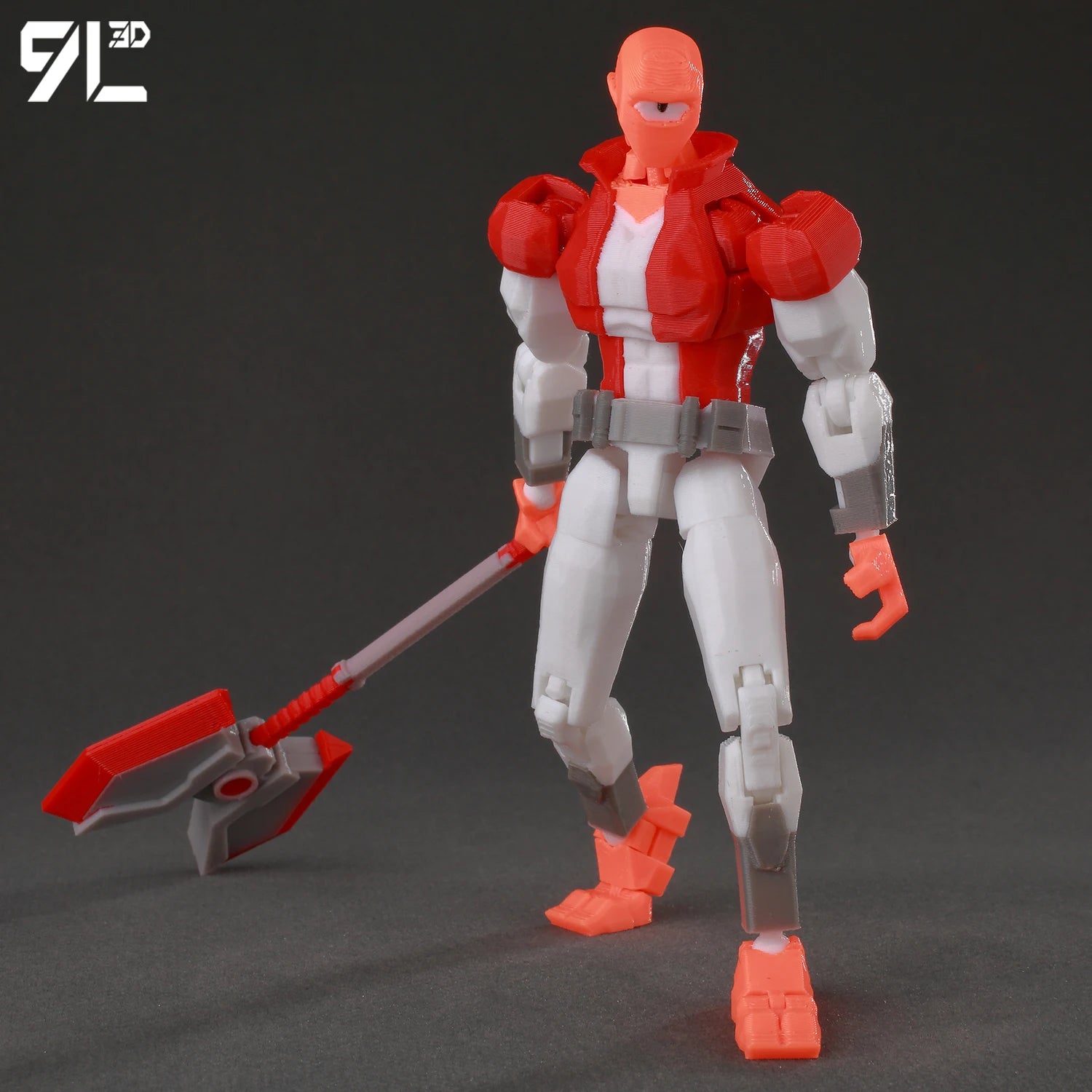 9L3D Superhero Team Invincible Boy Heroes Action Figure Lucky13 Dummy13 Multi-Colored T13 Multi-Jointed Collectible Toys Titan13
