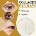 Collagen eye mask, deep moisturizing, firming the skin around the eyes, eye care, anti-aging skincare, making the skin younger