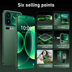 New Smartphone 5G 7.3HD For M17 Pro Max Dual Sim Card 22G+2TB Cheap Cell Phone Android Smart Mobile Phones Unlocked 8000mAh