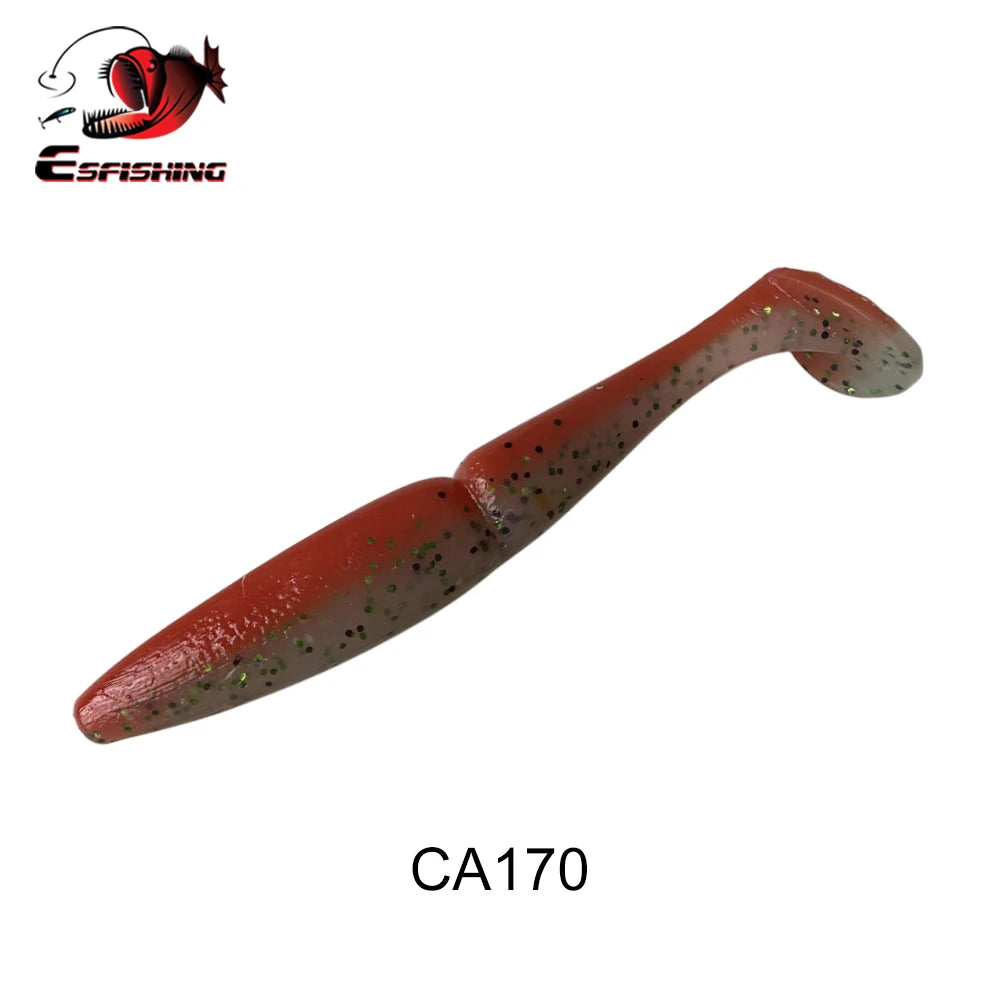 ESFISHING Fishing Lure Easy Shiner 100mm125mm155mm 200mm pesca isca artificial Silicone Bait Leurre Souple pike bass