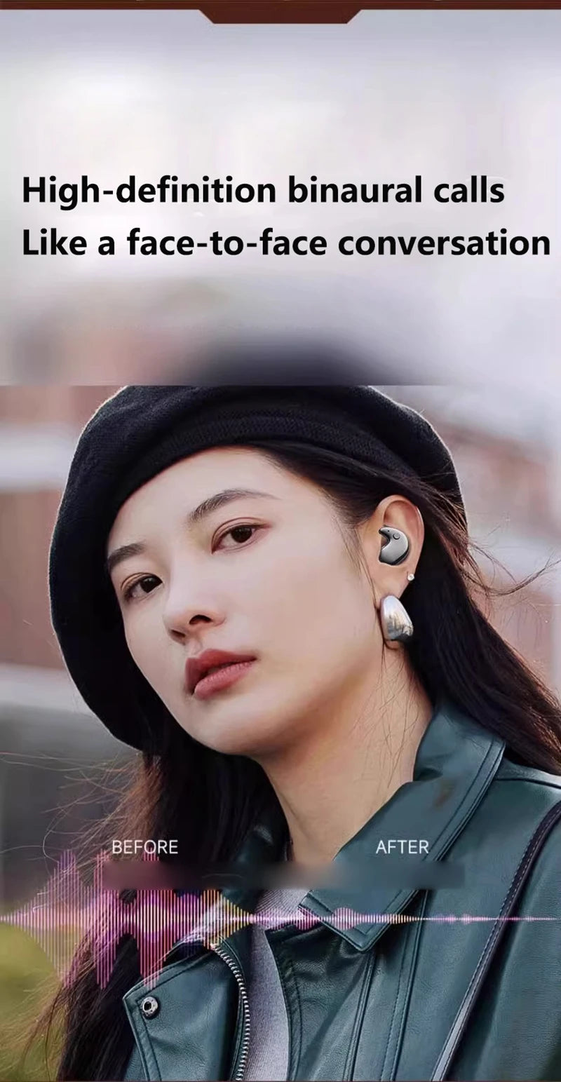  Oneplus Sleep Headphones Wireless Bluetooth Earphones Semi-in-ear Mini High-quality Sound Long Battery Life Office Travel