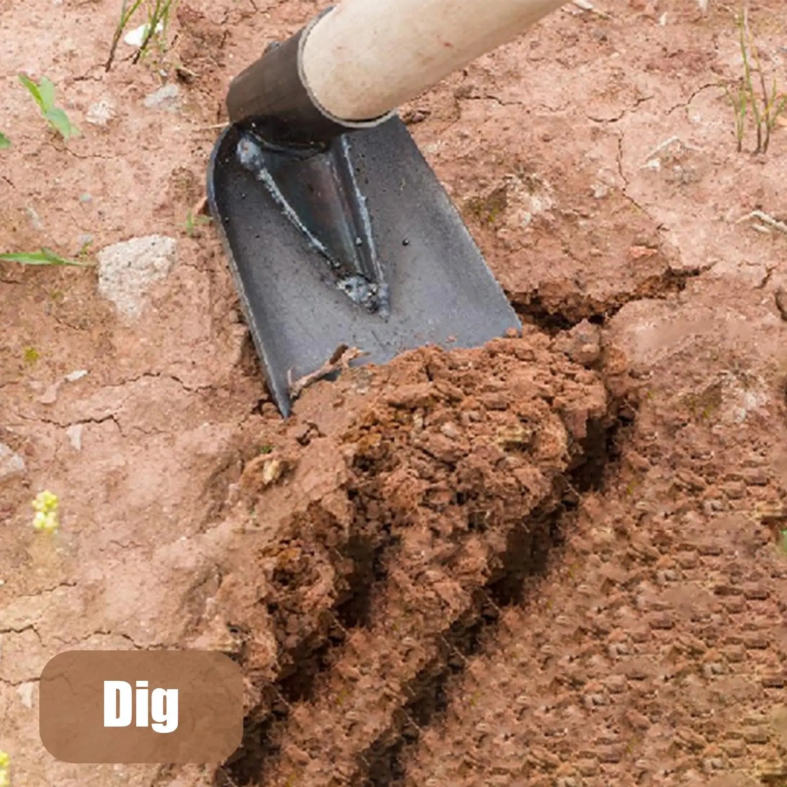 Garden Hoe Manganese Steel Garden Hoe for Weeding Heavy Duty Hand Tools Replacement Parts Digging Cultivator for Loosen Land