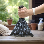 150 Count Heavy Duty Dog Poop Bags Trash Bags,Cleaning up all Kinds of Small Garbage, Pretty Pattern,Outdoor Travel Supplies