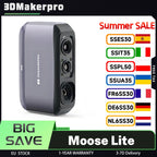 3DMakerpro Moose Lite 3D Scanner, 24-bit Color Camera, Al Visual Tracking,0.05mm Accuracy, 0.10mm Resolution, 10fps Frame Rate