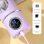 New Portable Juice Maker Blender for Shakes Smoothie 700ML Durable Juicer Steel Blades 2 In 1 Blender Bottle Smoothie Portable
