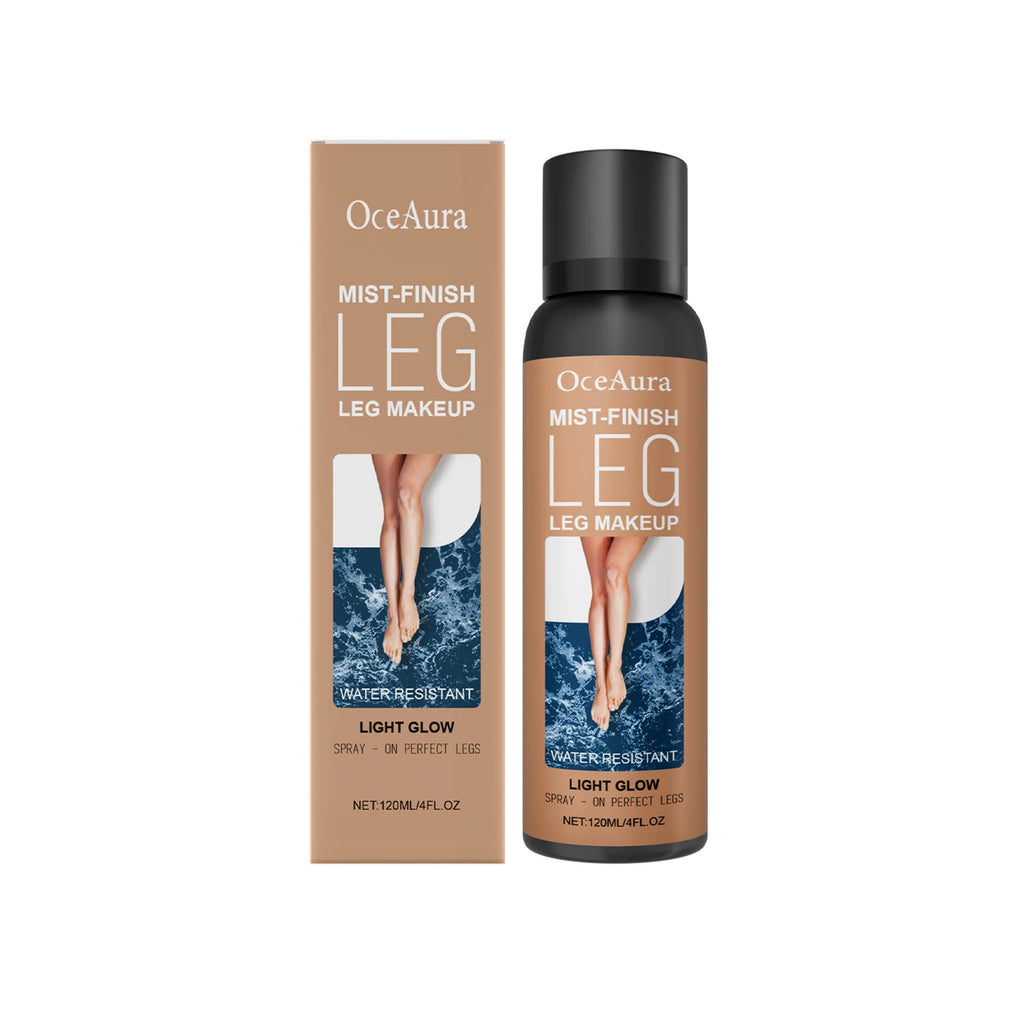 100ml Leg Makeup Long Lasting Waterproof Anti-Transfer Concealer Darkening Spray Even Skin Tone Wheat Tan Brown Tanning Spray
