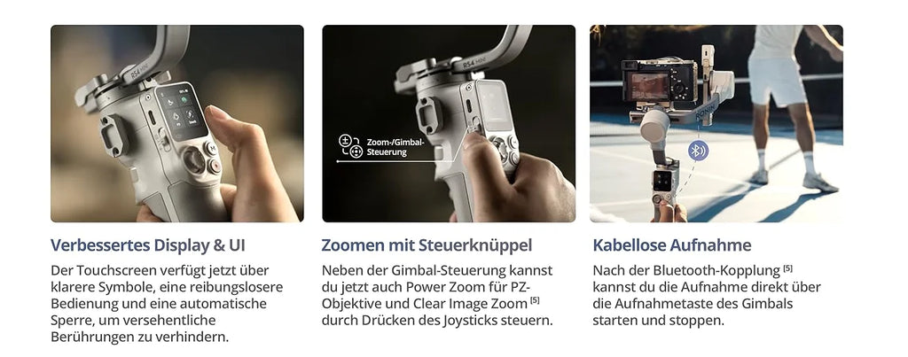 DJI RS 4 Mini Handheld Gimbal Stabilizer For Sony A7/ ZV Camera And Smartphones Intelligent Tracking