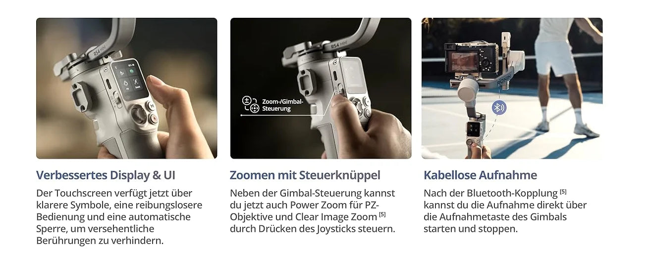 DJI RS 4 Mini Handheld Gimbal Stabilizer For Sony A7/ ZV Camera And Smartphones Intelligent Tracking