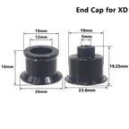 Bicycle Micro Spline Freehub MTB Road Bike Hubs Converters End Cap Adapter 11/12 Speed MS HG DT Hub Body Driver for XD DT240/350