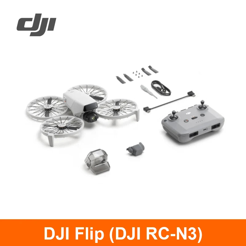 DJI Flip Camera Drone with 4K UHD Camera Under 249g 3-Axis Gimbal stability 44000ft/13km Video Transmission Original