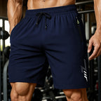 Gym Shorts Men Summer Quick Dry Training Shorts Fitness Drawstring Lightweight Athletic Sweatpants Workout Bottoms Running Wear
