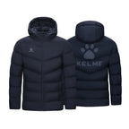 Kelme Children's Warm Cotton Jacket Winter Football Training Cotton Jacket Student Sports Down Jacket Coat