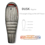 AEGISMAX Wind Hard Dusk Upgrade 7D Nylon DWR 800FP Ultra Dry Down Pro Ultralight Sleeping Bag Camping and Hiking for Men & Women