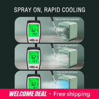 New Portable USB Chargeable Mini 3 Gear Air Conditioner Cooler Fan Air Conditioner Air Cooling Office Desktop Fan