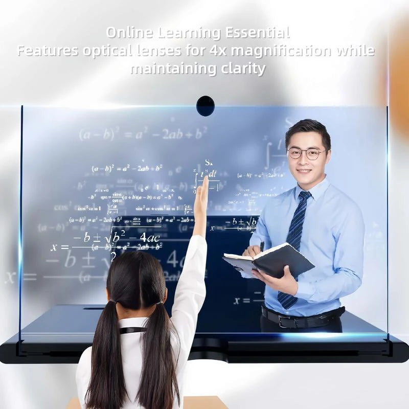 10/12In Mobile Phone Magnifier Ultra-HD Screen Magnifier for Easy TV Viewing Orientation Full-Screen Mobile Phone Magnification