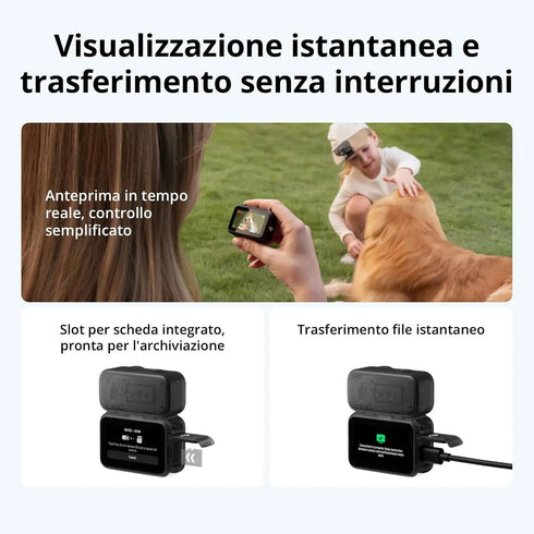 DJI Osmo Nano Standard Combo Action Camera 64GB/128GB Next-Gen 1/1.3 Sensor 4K POV Camera for Vlogging, Live Streaming, and Remote Control