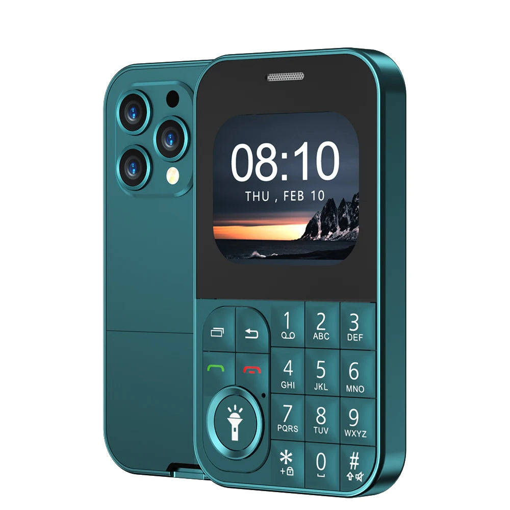 SERVO V9 Small Mobile Phone 2.01inch 2 SIM Cards Magic Voice FM Radio Torch Speed Dial 2G GSM Mini Keyboard Mobile Phone MP3 MP4