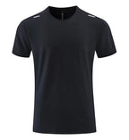 Custom LOGO Sports T-shirts For Men Jogging Shirt Fitness Training Gym Sportswear Casual Outdoor Running Short Sleeve T-shirt