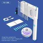 Visual Ear Wax Cleaner with Camera Safe Earwax Removal Endoscope with 5M Camera Luminous Otoscope Ear Cleaning Tools Ear Care