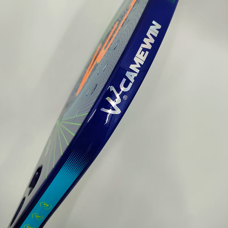 Camewin Beach Tennis Racket 50% Carbon Inner Core EVA Foam Fibe Send Protective Bag High Quality Tennis Racket 2024 the New