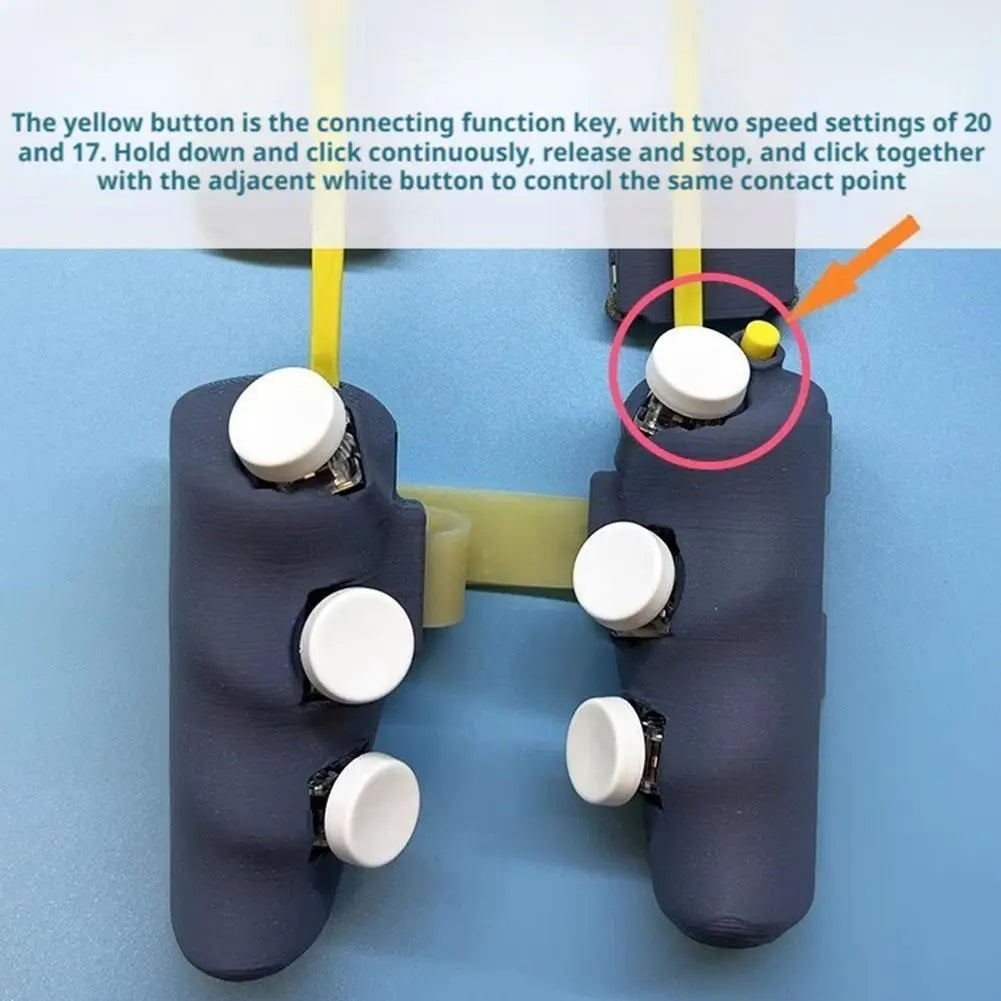 DIY 3D Tablet Game Controller Tablet Game Handle, 8/6/4 Buttons, Pulse Continuous Shooting, For PUBG Gamepad For Ipad Nubia W8E0