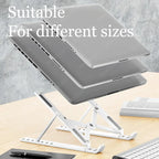 Foldable Laptop Stand Portable Adjustable Notebook Bracket Computer Monitor Holder For Macbook Air iPad Tablets Base Accessories