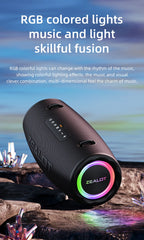 ZEALOT-S87 Outdoor Portable Wireless Bluetooth Speaker 80W High Volume Subwoofer Sound  Performace IPX6 Waterproof camping