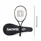 Tennis Racket for Adults Shockproof Professional Tennis Racquet with Carry Bag for Park Garden Backyard Beach Recreational