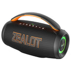zealot-P12 Speaker 60W Bluetooth Speaker Portable Speaker with 10-Hour Playtime, Portable Handle, for Camping, Party,TWS,AUX