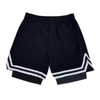 Children's basketball shorts cropped shorts trendy and loose summer pants wearing large shorts for training quick drying fitness