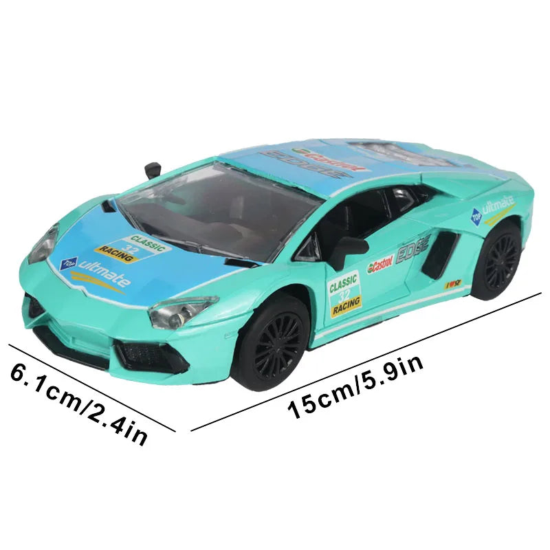 Analog Slot Car 1 32 Scale Racing Police Toy For Children Electric Race Track