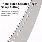 Extended double-hook aerial saw, multi-functional garden pruning saw, telescopic fruit tree pruning saw, garden pruning tool