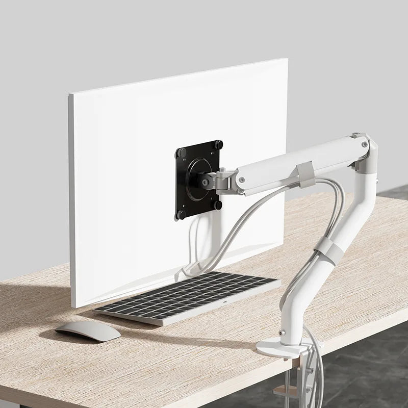 Adjustable display robotic arm for 17 to 32 inches heat dissipation desktop computer monitor stand Main image