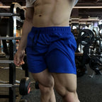 Summer Men'S Large Size Casual Shorts Beach Pants Running Sport Straight Short Pants Male Thin Sweatpant Leisure Loose Shorts