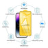 9D Screen Protector Tempered Glass for iPhone 17 16 Pro Max 16e 15 14 13 12 11 Protective Glass for iPhone X XR XS Max 7 8 Plus