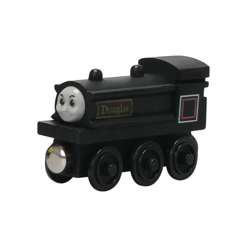 Thomas and Friends Wooden Trains Thomas Edward Percy Gorden Handel Molley Model Toy Magnetic Rail Train Toys for Boys Kids Gifts