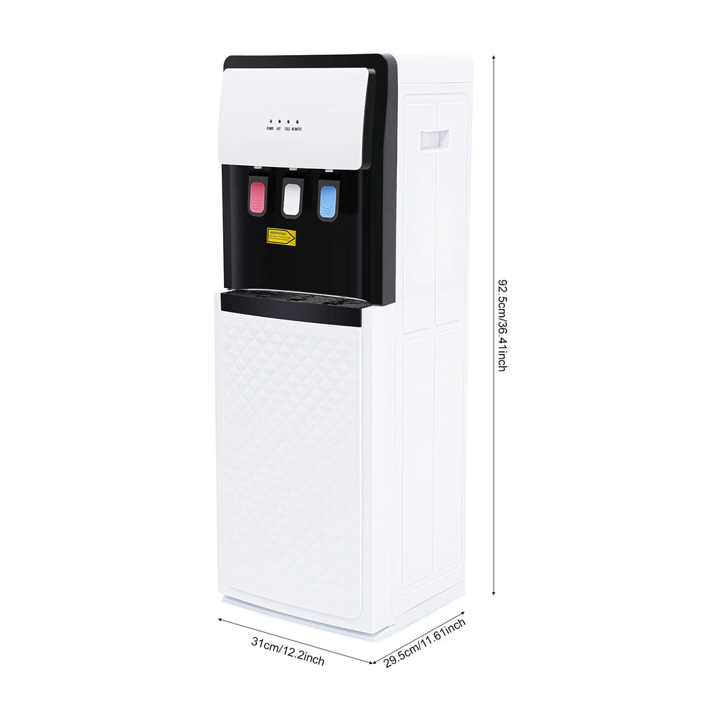 Bottom Loading Water Dispenser Versatile Freestanding Hot&cold Water Dispenser for Office, Home, Living Room White