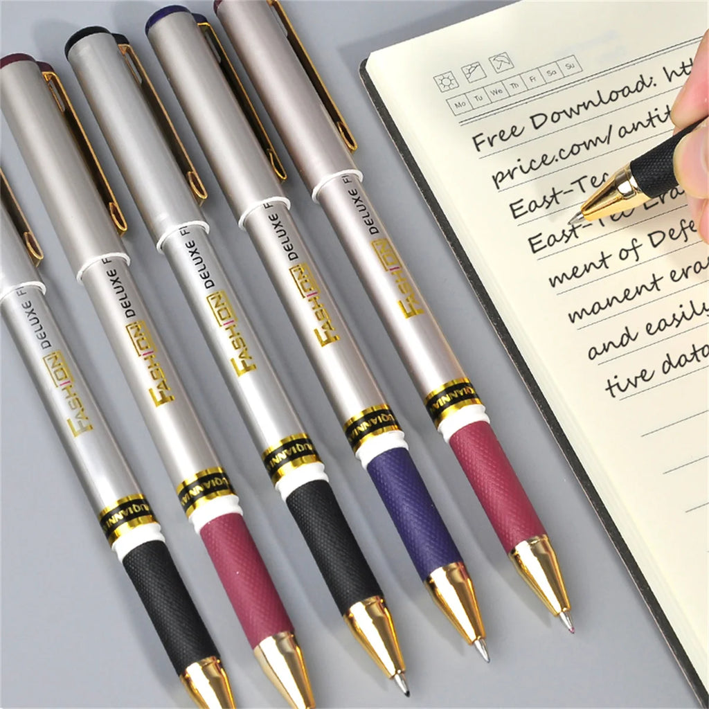 Gel Pen High Capacity Black/Blue Ink 0.5mm Superior Quality Very Good Writing Gel ink Pens Office & School Neutral Pen Supplies