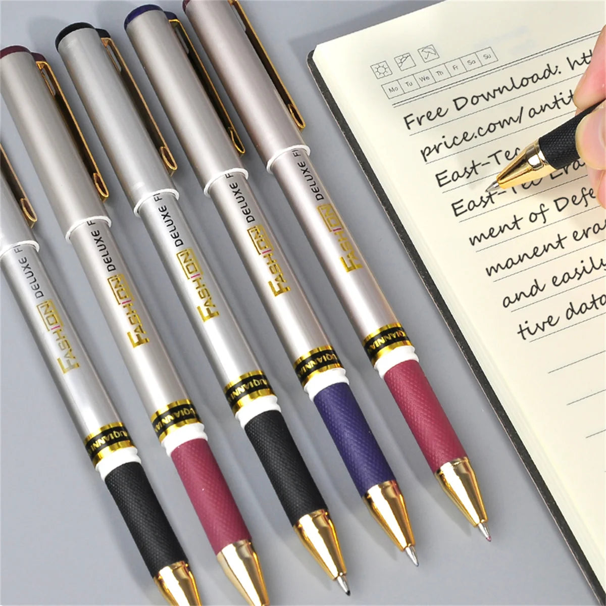 Gel Pen High Capacity Black/Blue Ink 0.5mm Superior Quality Very Good Writing Gel ink Pens Office & School Neutral Pen Supplies