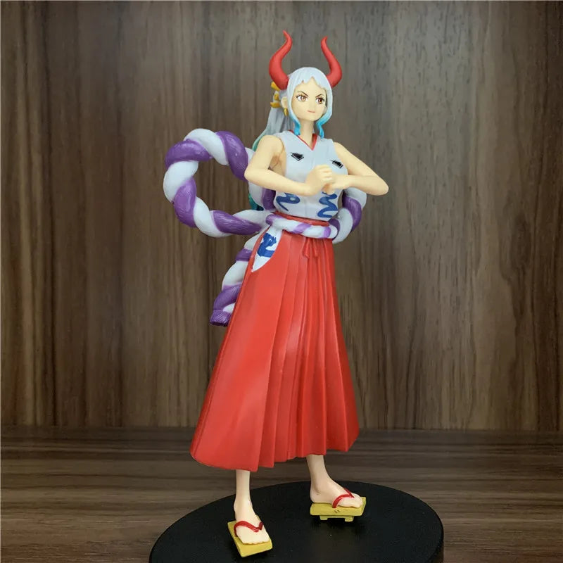 New One Piece Figure Ninja Nami PVC Figures OP Tama Luffy Yamato Kaidou Zoro Sanji Usopp Law Newgate Model Gift Toy