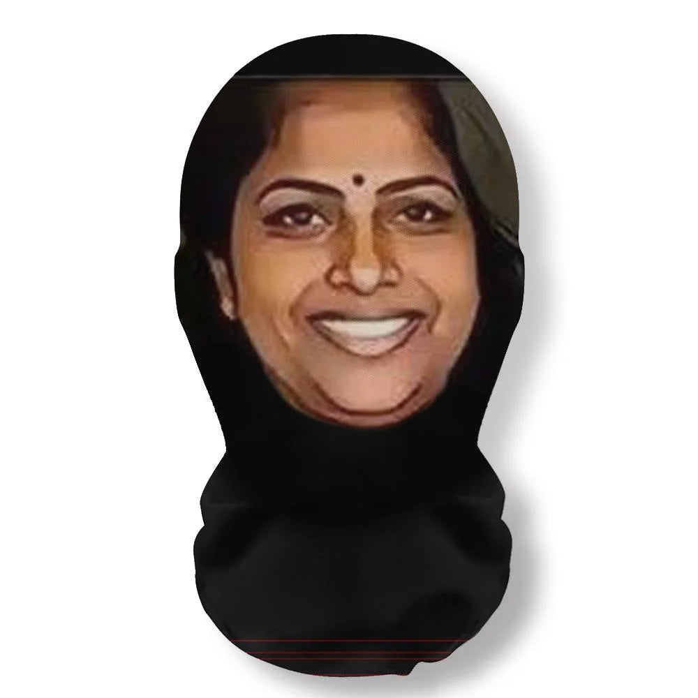 Funny Indian Facial Expression Spoof Abstract Humorous Mask Novelty Live Streaming Outdoor Prop Cosplay Costume Accessories