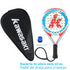 Kawasaki Padel Tennis Carbon Fiber Soft EVA Face Tennis Paddle Racquet Racket with Padle Bag Cover Power Beach Tennis Paddle