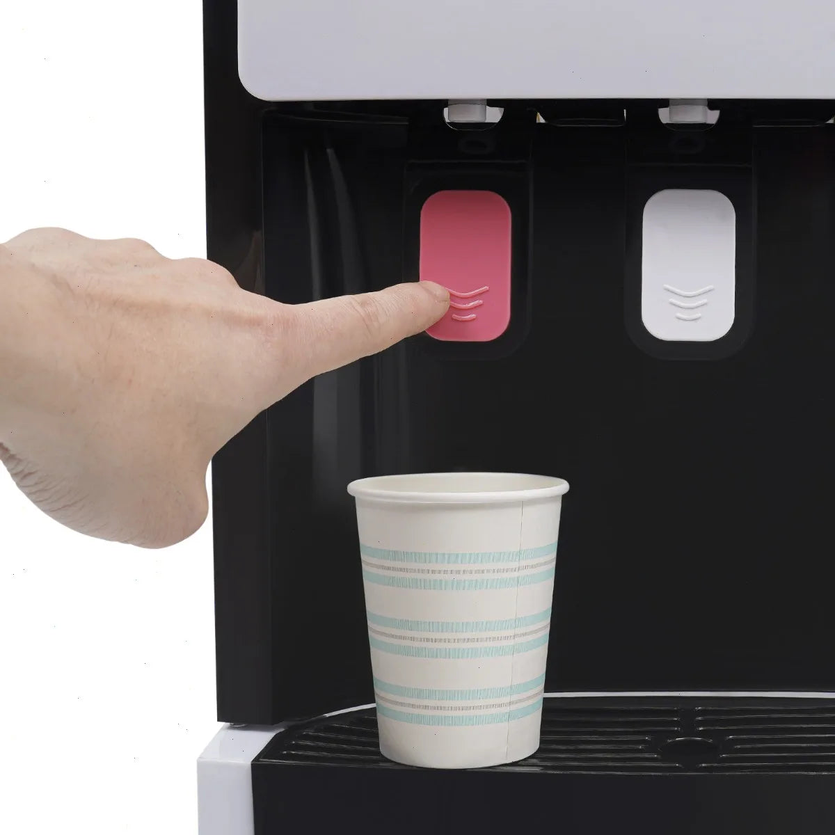  Hot and Cold Water Cooler, Bottom Loading Dispenser , EU Standard Model for Office Home, 500W Heating 75W Cooling