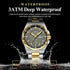 POEDAGAR Fashion Ladies Watch Top Elegant Week Date Woman Clock Quartz Stainless Steel Luminous Waterproof Women's Watches Reloj