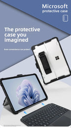 Acrylic Transparent Protective Case for 12 Inch Microsoft SurfacePro12 Tablet (2025) – Shockproof, Anti-Drop,with Shoulder Strap