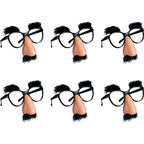 Novelty Glasses Funny Big Nose Glasses with Eyebrows / Mustache Halloween Birthday Parties Funny Photo Props